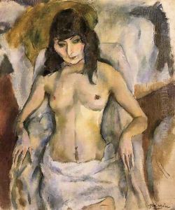 Nude in an Armchair by Jules Pascin