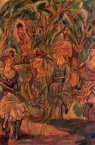 Women in the Park by Jules Pascin