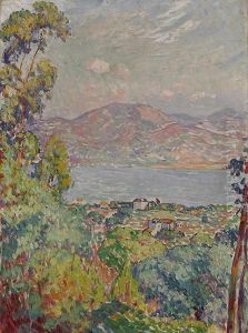 Vue Sur Le Golfe De Saint Tropez (view... by Henri Lebasque