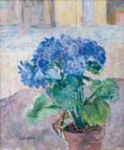 Hortensia Bleu by Henri Lebasque