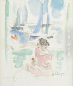 Woman Sitting In Front Of A Window Woman Sitting In Front Of A Window