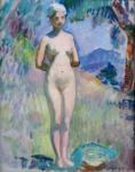 La Baigneuse Dans La Clairiere A St-tropez - view 1