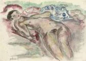 Nu Couche by Henri Lebasque