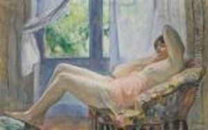Femme Dans Un Fauteuil by Henri Lebasque