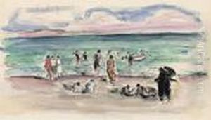 La Baignade by Henri Lebasque