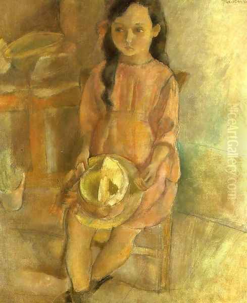 Seated Young Girl I - view 1