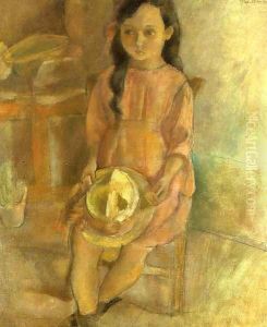 Seated Young Girl I by Jules Pascin