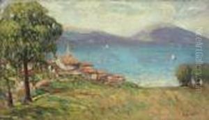La Mer Pres De Saint-tropez by Henri Lebasque