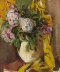 Bouquet De Pivoines by Henri Lebasque