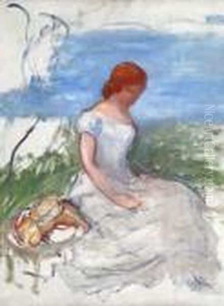 Portrait De Jeune Femme. - view 1