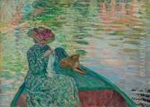 Jeune Fille A La Barque by Henri Lebasque