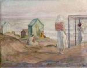 Sur La Plage by Henri Lebasque