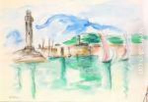La Jetee A St Tropez by Henri Lebasque