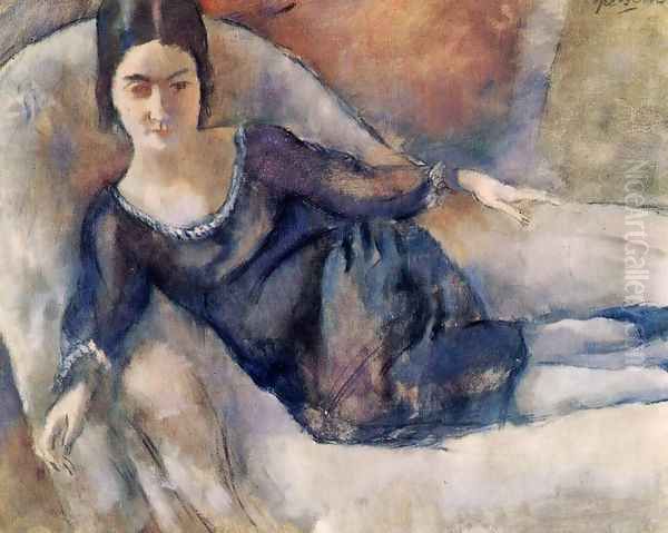 Lady on a Sofa - view 1