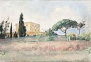 Vue D'une Villa by Henri Lebasque
