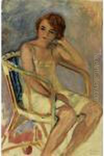 Jeune Femme Assise - view 1