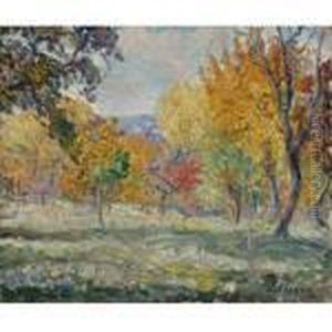 Paysage Aux Arbres by Henri Lebasque