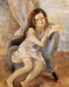 Seated Woman I by Jules Pascin