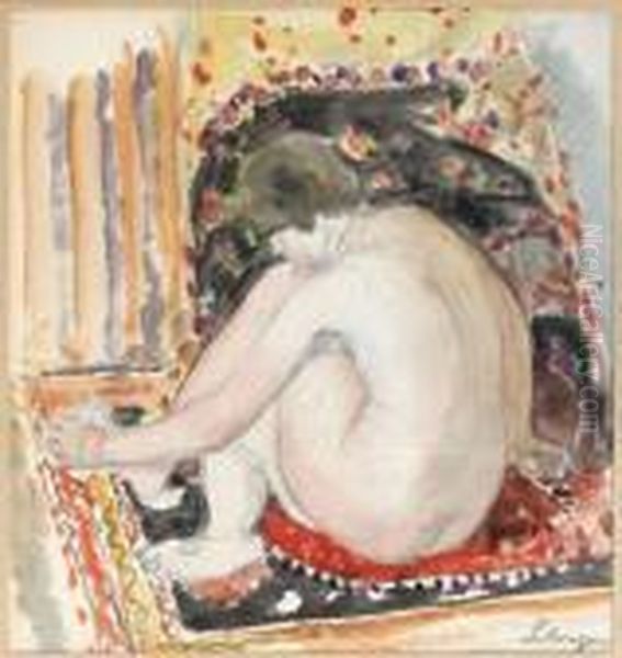 Jeune Fille A Sa Toilette - view 1