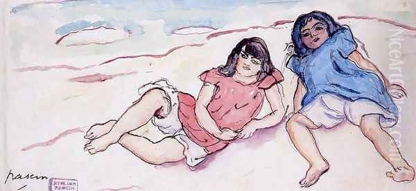 Two Small Girls - view 1