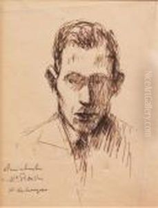 Portrait De Paul Petrides by Henri Lebasque