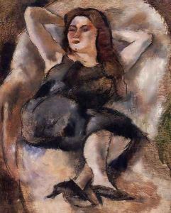 Woman on a Divan