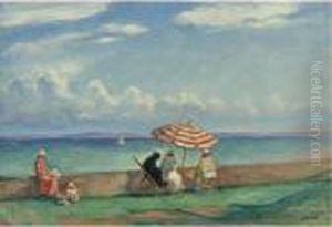 Le Parasol A La Terrasse De Morgat