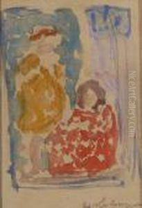 Couple (scene Orientaliste) by Henri Lebasque