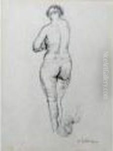 Femme Nue De Dos by Henri Lebasque