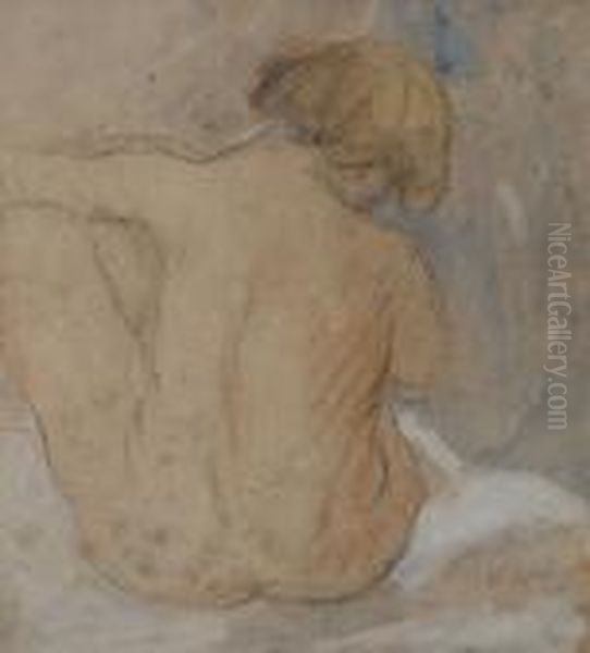Nu Assis De Dos - view 1
