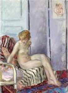Nu Au Fauteuil by Henri Lebasque