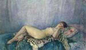 Nu A La Peau De Leopard