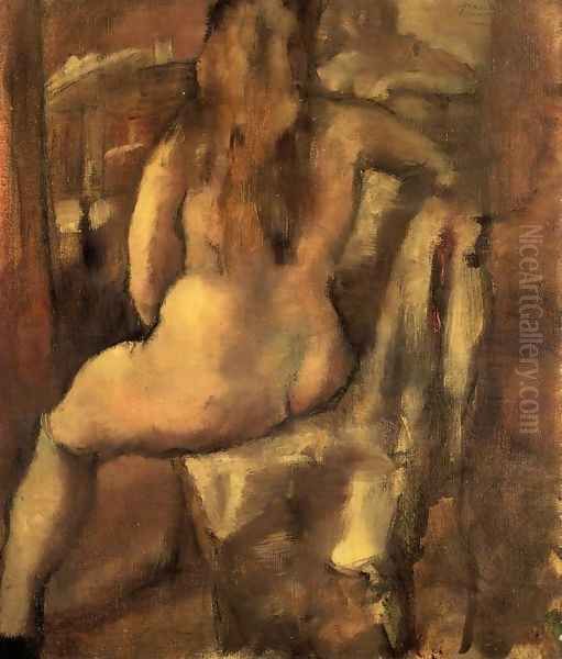 Seated Nude - view 1