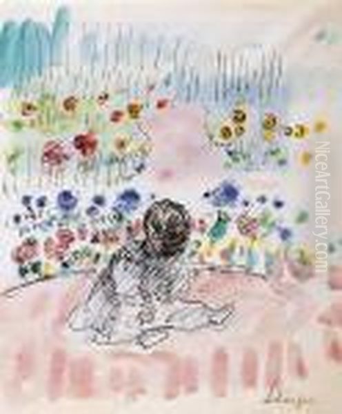 Enfant Dans Le Jardin - view 1