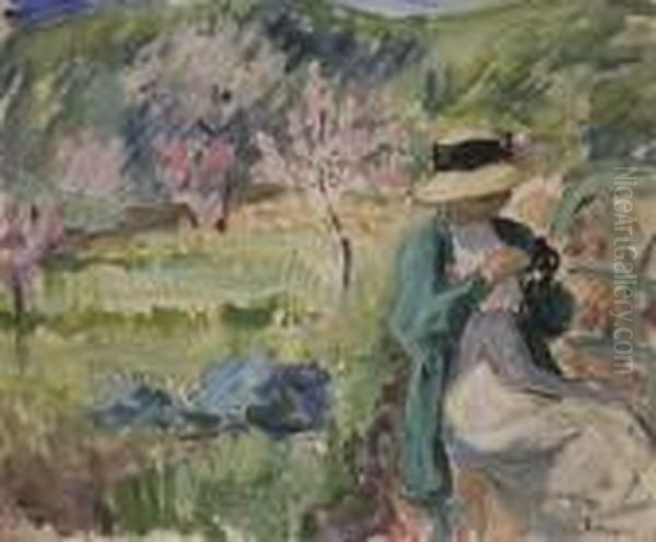 Jeune Fille Dans Un Verger - view 1