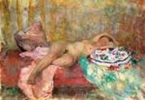 Nu Allonge by Henri Lebasque
