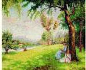 Montevrain, Le Repos Sur Les Bords De Marne, Circa 1899-1900