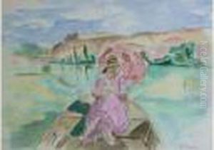 Mademoiselle Lebasque, Dite Nono, Fille De L'artiste - Enbarque.