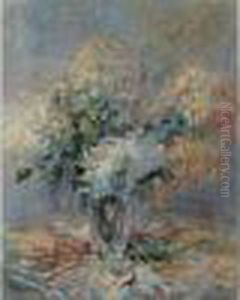 Bouquet De Dhalias, Circa by Henri Lebasque