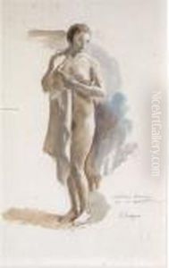 Standing Nude by Henri Lebasque