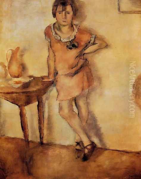 Young Girl in a Dress - view 1