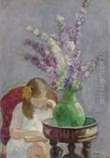 Jeune Fille Aux Fleurs - view 1