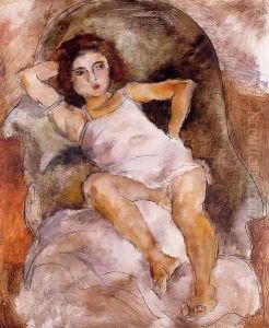 Little Lysis2 1925 by Jules Pascin