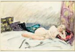 Nu Allonge by Henri Lebasque