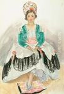 Rosena In Traditional Dress by Henri Lebasque