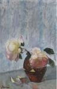 Vase De Fleurs by Henri Lebasque