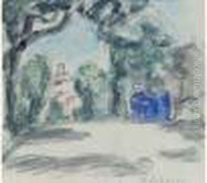 L'entree Du Village by Henri Lebasque