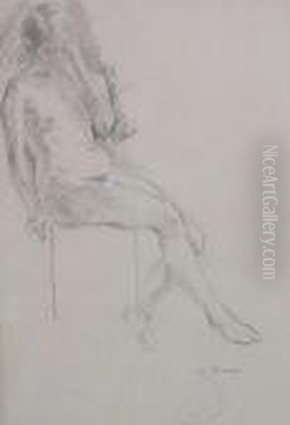 Seated Nude - view 1