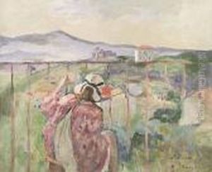 On The Balcony by Henri Lebasque