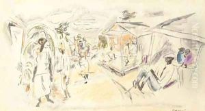 La Floride by Jules Pascin